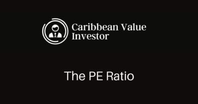 The PE Ratio Explained - Caribbean Value Investor